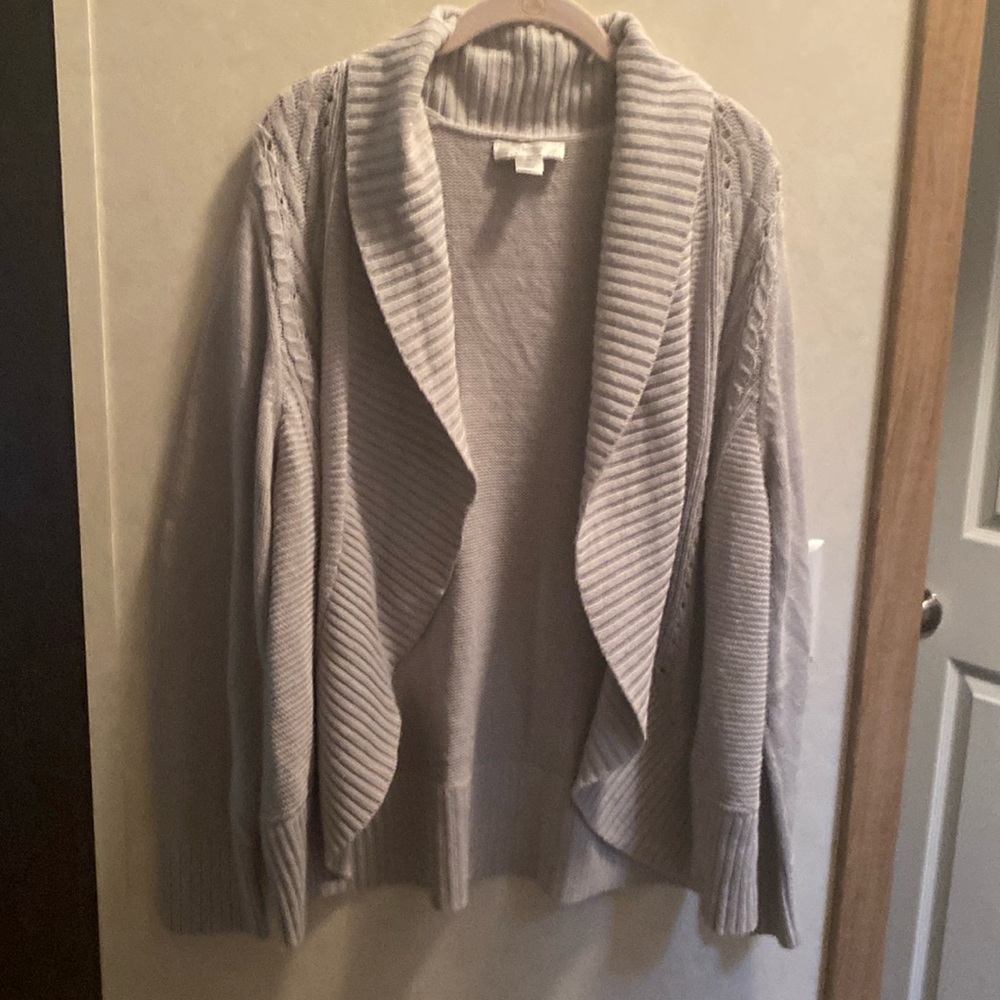 Gray sweater by CJ Banks